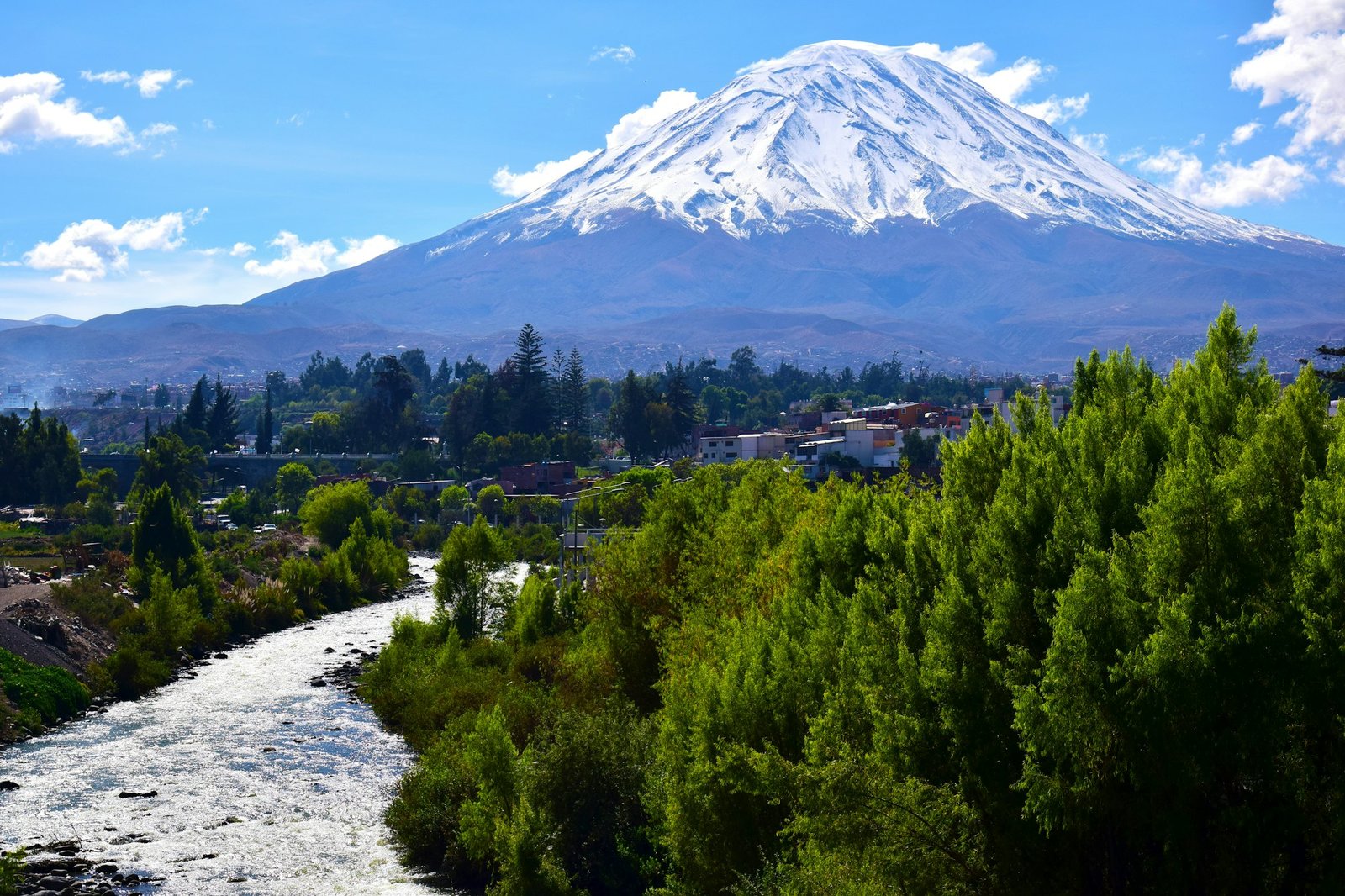 Andean Scenery in Peru
